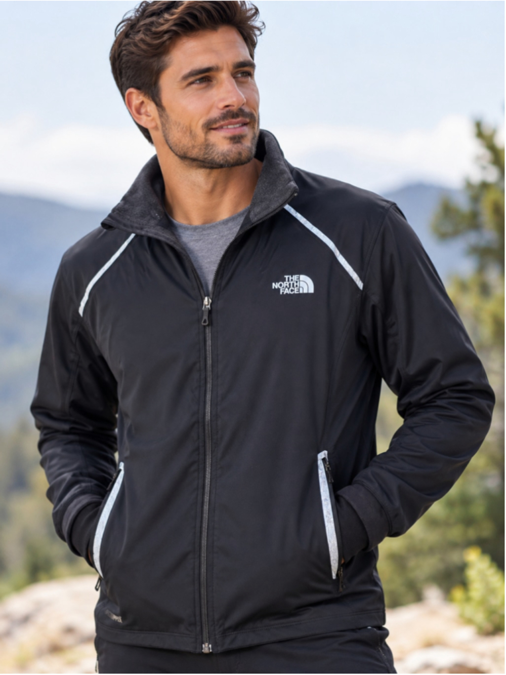 The North Face FlashDry Performance Jacket Black Men's Size L